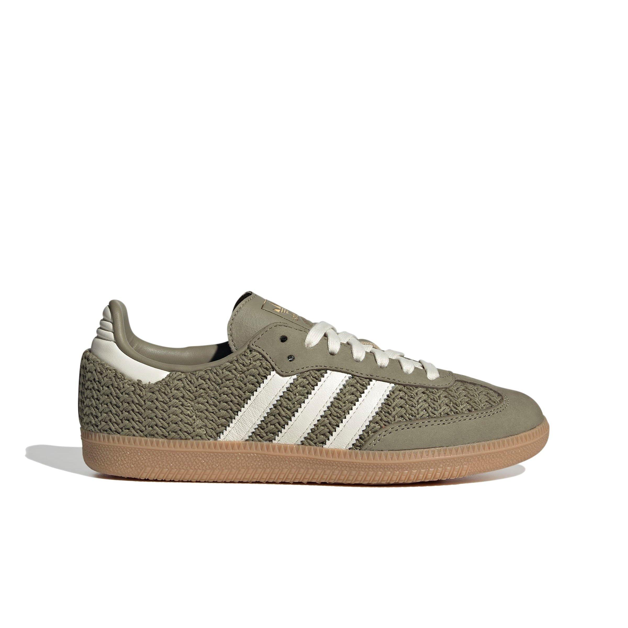 adidas Originals Samba OG Leather Casual Shoes - Green